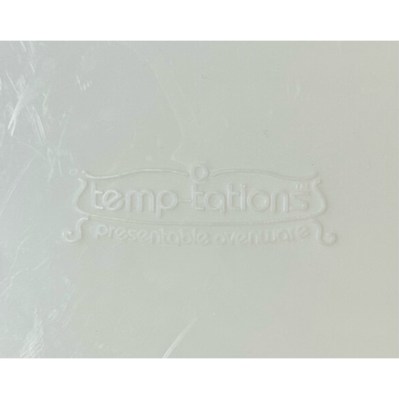 QVC Temp-tations by Tara Old World Green Oval Baker (7”) w/ lid - Picture 11 of 11